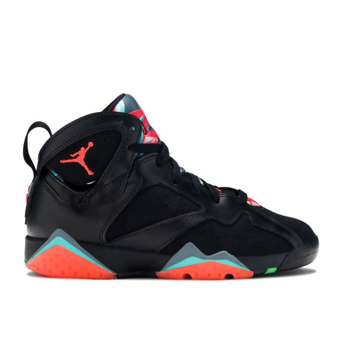 ナイキ　エアジョーダン Air Jordan 【 Jordan 7 Retro 30Th Bg 'Barcelona Nights' Youth Black/Infrared23-Blue Graphite-Retro 】 レトロ ジュニア キッズ 黒色 ブラック｜スニケス