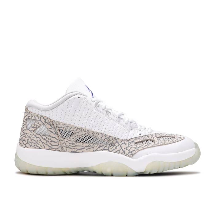ナイキ エアジョーダン Air Jordan 【 Jordan 11 Retro Low Ie \u0027Cobalt\u0027 2003 Men White/Cobalt-Zen Grey 】 レトロ メンズ 白いこと 白いこと 薄墨色 薄墨色