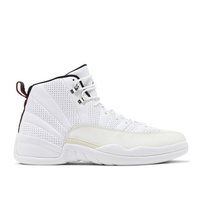 ナイキ エアジョーダン Air Jordan 【 Jordan 12 Retro 'Rising Sun' Men White/Varsity Red-Black 】 レトロ メンズ 白色 ホワイト|スニケス