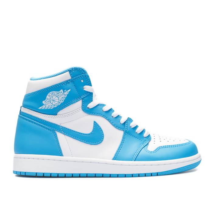 ナイキ エアジョーダン Air Jordan 【 Jordan 1 Retro High Og \u0027Unc\u0027 Men White/Dark Powder Blue 】 レトロ 御機嫌 メンズ 白いこと 白いこと 青み 青色