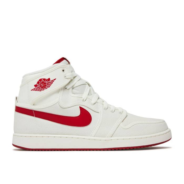 ナイキ　エアジョーダン Air Jordan 【 Ajko High Og 'Timeless Canvas' Men Sail/Varsity Red 】 ハイ メンズ Red 赤・レッド 38,220円