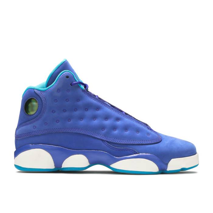 ナイキ　エアジョーダン Air Jordan 【 Jordan 13 Retro Gg 'Hornets' Youth Bright Concord/Blue Lagoon/Black/White 】 13 サーティーン レトロ キッズ ベビー マタニティ キッズファッション 靴 スニーカー ジュニア画像