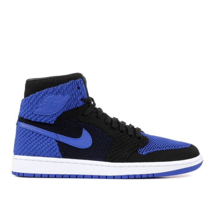 ナイキ エアジョーダン Air Jordan 【 Jordan 1 Retro High Og Flyknit Royal Men Black/Game Royal-White 】 レトロ ハイ フライニット メンズ 黒色 ブラック Game ゲーム