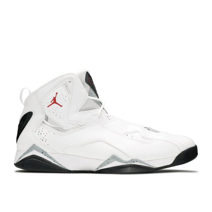 ナイキ エアジョーダン Air Jordan 【 Jordan True Flight 'White Cement' Men White/Black-Red 】 Flight フライト メンズ 白色 ホワイト|スニケス
