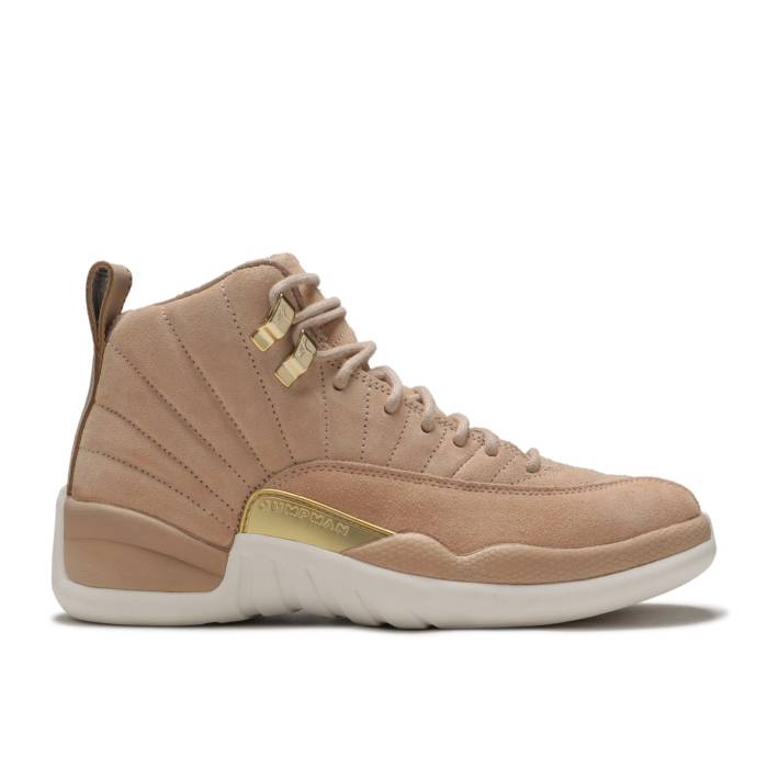 ナイキ エアジョーダン Air Jordan 【 Wmns Jordan 12 Retro Vachetta Tan Women Vachetta Tan/Metallic Gold-Sail 】 レトロ レディース