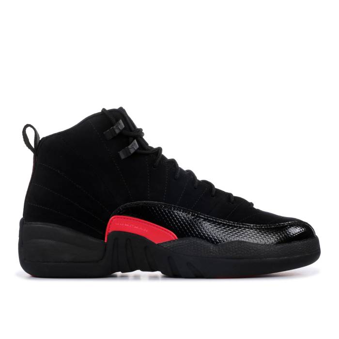 ナイキ　エアジョーダン Air Jordan 【 Jordan 12 Retro Gg 'Rush Pink' Youth Black/Dark Grey-Rush Pink 】 レトロ ジュニア キッズ 黒色 ブラック pink ピンク｜スニケス 81,070円