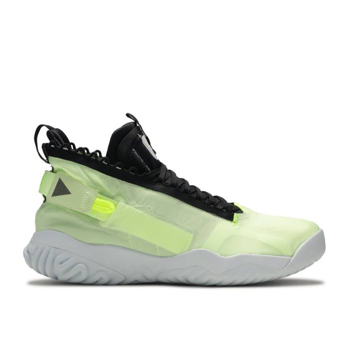 ナイキ　エアジョーダン Air Jordan 【 Jordan Proto React 'Barley Volt' Men Barely Volt/Black-Pure Platinum 】 リアクト メンズ Platinum プラチナム
