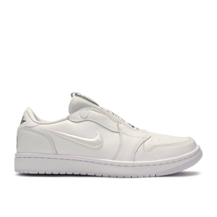 ナイキ　エアジョーダン Air Jordan 【 Wmns Jordan 1 Retro Low Slip 'White' Women White/Black-White 】 レトロ レディース 白色 ホワイト