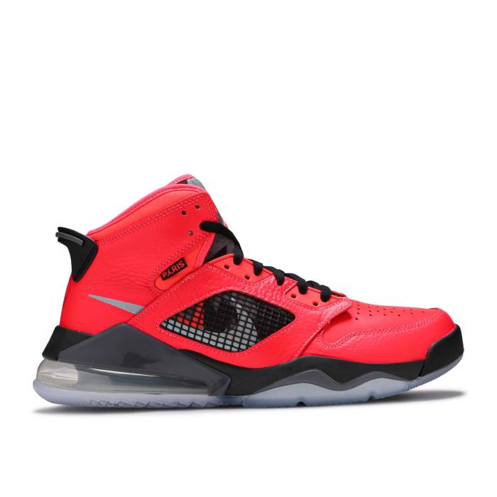 ナイキ エアジョーダン Air Jordan 【 Paris Saint-Germain X Jordan Mars 270 \u0027Infrared\u0027 Men Infrared 23/Reflect Silver-Black 】 メンズ