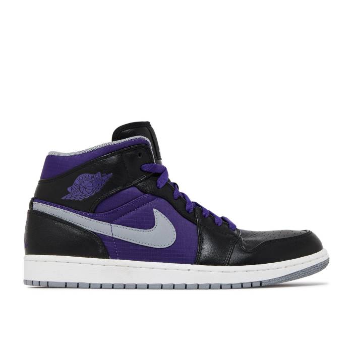 ナイキ　エアジョーダン Air Jordan 【 Jordan 1 Retro Phat 'Court Purple' Men Black/Stealth/Court Purple/White 】 レトロ ファット メンズ 黒色 ブラック ステルス コート Purple 紫・パープル 白色 ホワイト