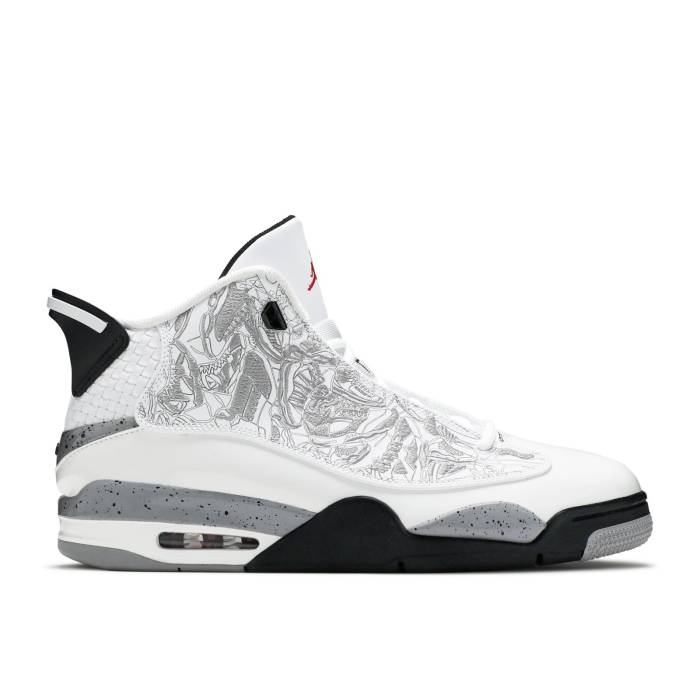 ナイキ エアジョーダン Air Jordan 【 Jordan Dub Zero 'White Cement' Men White/Cement Grey 】 ゼロ メンズ 白色 ホワイト 灰色・シメント 灰色 グレー