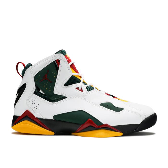 ナイキ エアジョーダン Air Jordan 【 Jordan True Flight \u0027White Fir Amarillo\u0027 Men White/Gym Red/Fir/Amarillo 】 Flight 飛翔 メンズ 白いこと 白いこと Red 赤・赤いこと