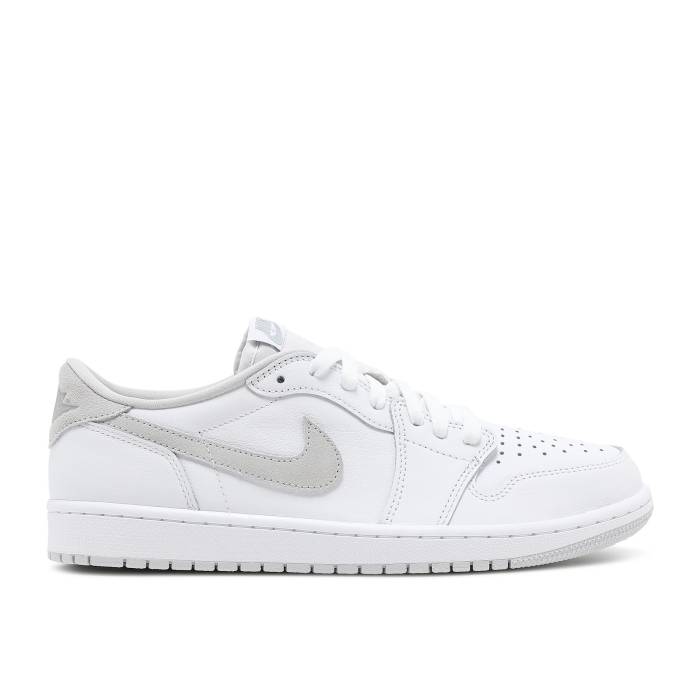 ナイキ エアジョーダン Air Jordan 【 Jordan 1 Retro Low Og Neutral Grey 2021 Men White/Neutral Grey/Particle Grey 】 レトロ メンズ 白色 ホワイト 灰色 グレー