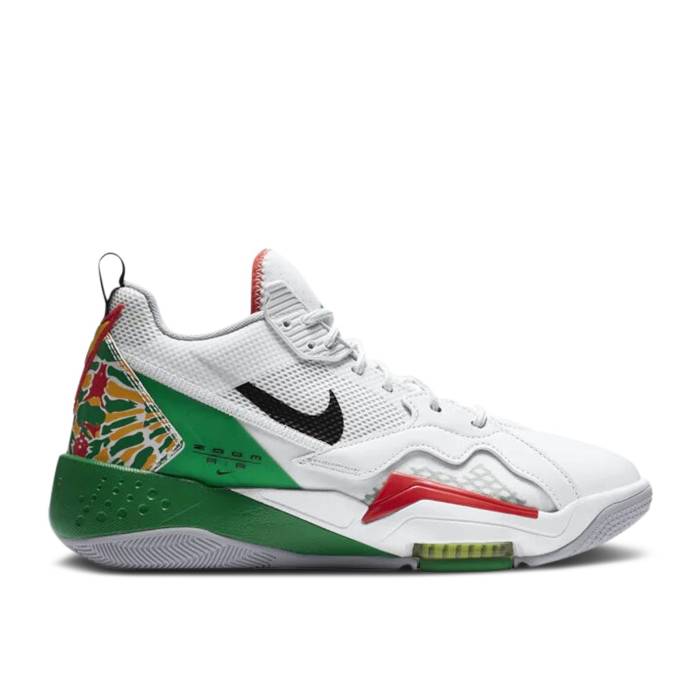 ナイキ エアジョーダン Air Jordan 【 Jordan Zoom \u002792 \u0027White Lucky Green Dark Sulfur\u0027 Men White/Black/Lucky Green/Track Red/Dark Sulfur 】 望遠レンズ green 緑・緑であること メンズ 白いこと 白いこと 黒いこと 黒いこと green 緑・グリ