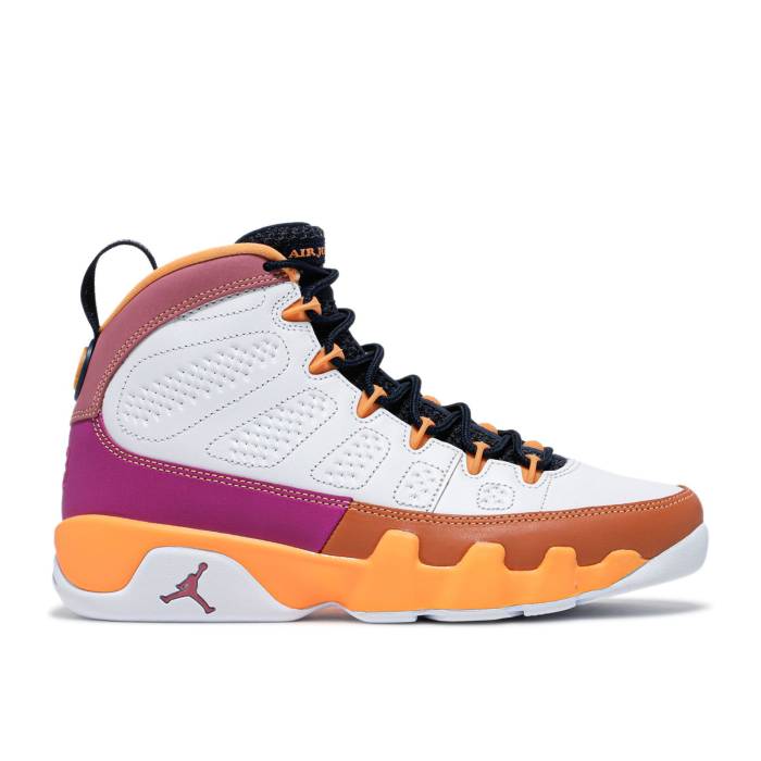 ナイキ エアジョーダン Air Jordan 【 Wmns Jordan 9 Retro \u0027Change The World\u0027 Women White/Cactus Flower/Desert Berry 】 レトロ レディース 白いこと 白いこと