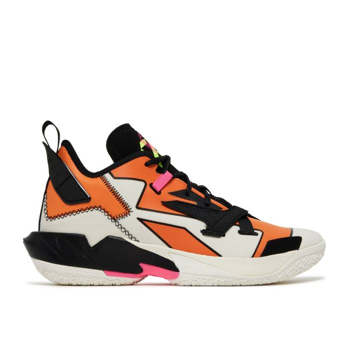 ナイキ エアジョーダン Air Jordan 【 Jordan Why Not Zer0.4 Pf \u0027Shattered Backboard\u0027 Men Pale Ivory/Black/Alpha Orange 】 メンズ 象牙色 黒いこと 黒いこと アルファ orange 橙・オレンジ色 スニーカー-靴-メンズ靴