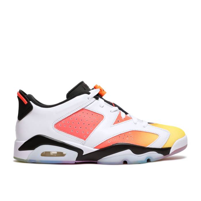 ナイキ エアジョーダン Air Jordan 【 Jordan 6 Retro Low Se Dongdan Men White/Black/Tour Yellow/Total Orange 】 レトロ メンズ 白色 ホワイト 黒色 ブラック yellow 黄色・イエロー orange 橙・オレンジ
