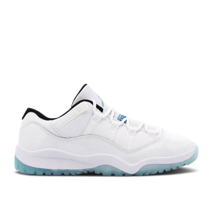 ナイキ エアジョーダン Air Jordan 【 Jordan 11 Retro Low Ps \u0027Legend Blue\u0027 Youth White/White/Black/Legend Blue 】 レトロ 御坊っちゃん キッズ 白いこと 白いこと 黒いこと 黒いこと Legend 言い伝え 青味 青み