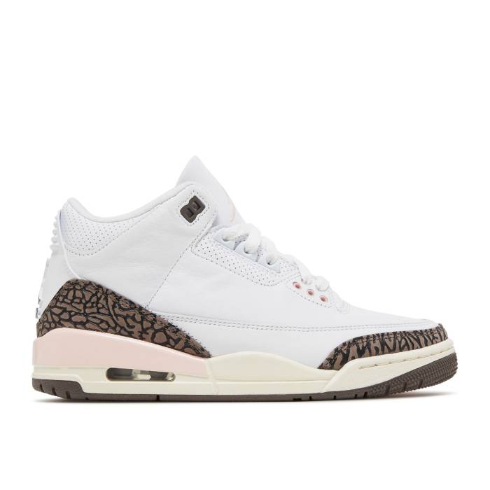 ナイキ エアジョーダン Air Jordan 【 Wmns Jordan 3 Retro \u0027Neapolitan\u0027 Women White/Dark Mocha/Atmosphere/Sail 】 レトロ レディース 白いこと 白いこと