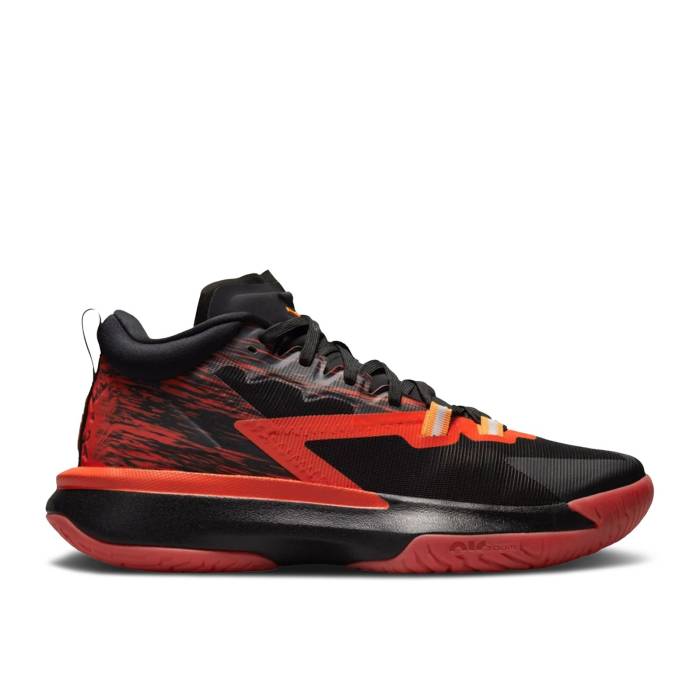 ナイキ エアジョーダン Air Jordan 【 Naruto X Jordan Zion 1 Sp Pf \u0027Nine Tails\u0027 Men Black/Alpha Orange/Chile Red 】 メンズ 黒いこと 黒いこと アルファ orange 橙・オレンジ色 Red 赤・赤いこと