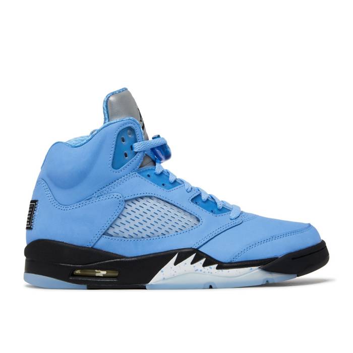 ナイキ エアジョーダン Air Jordan 【 Jordan 5 Retro Se Unc Men University Blue/Black/White 】 レトロ メンズ 青色 ブルー 黒色 ブラック 白色 ホワイト