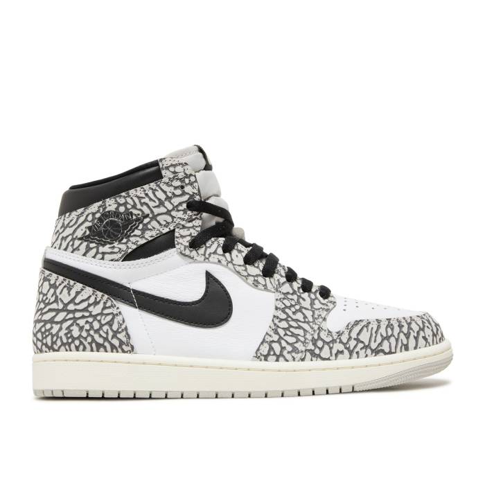 ナイキ　エアジョーダン Air Jordan 【 Jordan 1 Retro High Og 'White Cement' Men Tech Grey/Muslin/Black/White 】 レトロ ハイ メンズ テック 灰色 グレー 黒色 ブラック 白色 ホワイト