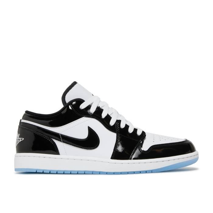 ナイキ エアジョーダン Air Jordan 【 Jordan 1 Low Se \u0027Concord\u0027 Men White/Black 】 メンズ 白いこと 白いこと 黒いこと 黒いこと