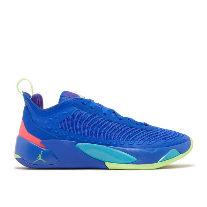 ナイキ エアジョーダン Air Jordan 【 Jordan Luka 1 \u0027Illusionist\u0027 Men Racer Blue/Racer Pink/Gamma Blue/Ghost Green 】 メンズ 青味 青色 pink サクラ色 green 緑・緑であること