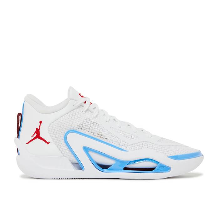 ナイキ エアジョーダン Air Jordan 【 Jordan Tatum 1 Pf t. Louis Men White/University Red 】 メンズ 白色 ホワイト Red 赤・レッド