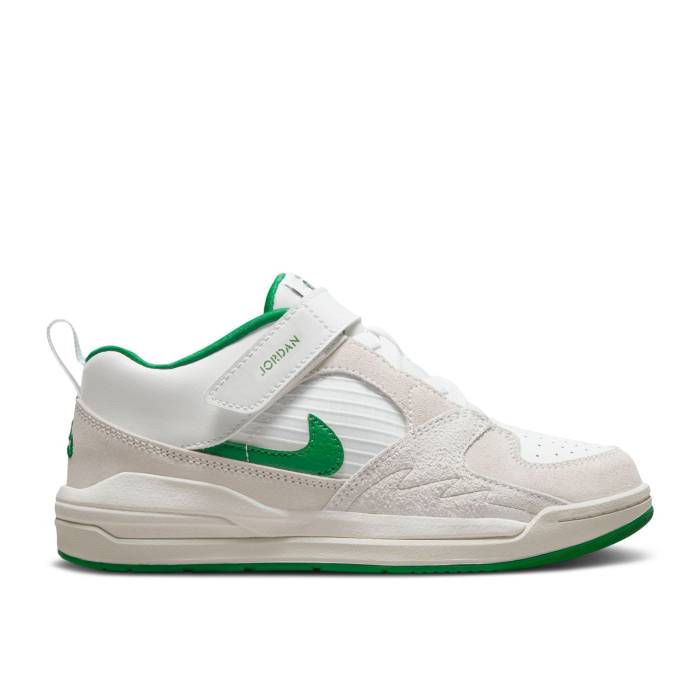 ナイキ エアジョーダン Air Jordan 【 Jordan Stadium 90 Ps \u0027White Clover\u0027 Youth White/Sail/Black/Clover 】 闘技場 御坊っちゃん キッズ 白いこと 白いこと 黒いこと 黒いこと