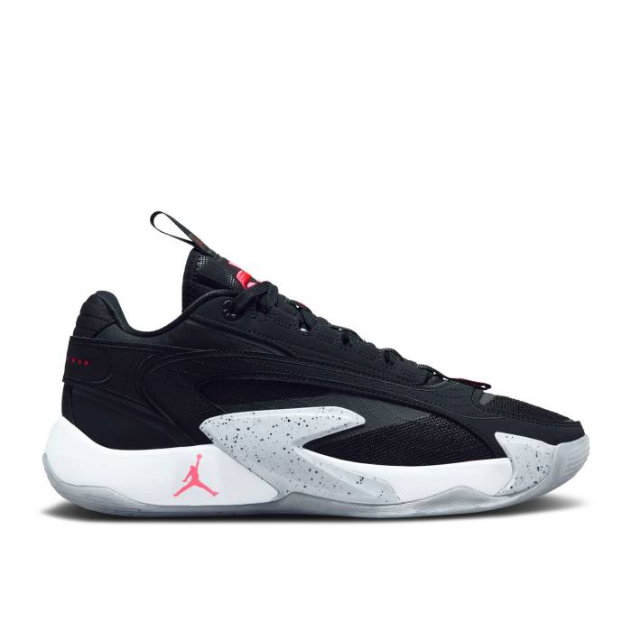 ナイキ エアジョーダン Air Jordan 【 Jordan Luka 2 \u0027Black Cement\u0027 Men Black/Bright Crimson/Wolf Grey/White 】 メンズ 黒いこと 黒いこと クリムゾン 薄墨色 薄墨色 白いこと 白いこと
