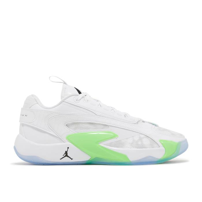 ナイキ エアジョーダン Air Jordan 【 Jordan Luka 2 \u0027Trick Shot\u0027 Men White/Black/Green Strike 】 メンズ 白いこと 白いこと 黒いこと 黒いこと green 緑・緑であること ストライク