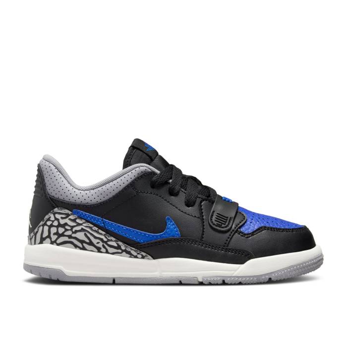 ナイキ エアジョーダン Air Jordan 【 Jordan Legacy 312 Low Ps 'Royal' Youth Black/White/Cement Grey/Game Royal 】 legacy レガシー ジュニア キッズ 黒色 ブラック 白色 ホワイト 灰色・シメント 灰色 グレー Game|スニケス