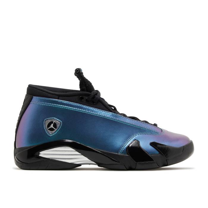 ナイキ エアジョーダン Air Jordan 【 Wmns Jordan 14 Retro Low \u0027Love Letter\u0027 Women Mineral Teal/Metallic Silver/Black 】 レトロ レディース Silver しろがね色・しろがね色 黒いこと 黒いこと