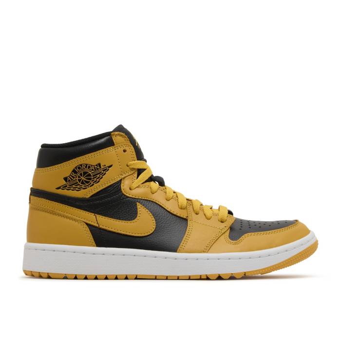 ナイキ エアジョーダン Air Jordan 【 Jordan 1 High Golf Pollen Men Pollen/Black/White 】 ハイ golf ゴルフ メンズ 黒色 ブラック 白色 ホワイト