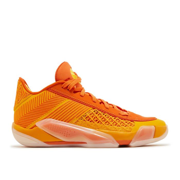 ナイキ エアジョーダン Air Jordan 【 Dearica Hamby X Wmns Jordan 38 Low \u0027Sunshine\u0027 Women Taxi/Tour Yellow/Safety Orange/Sail 】 レディース yellow 黄味がかった・黄色 orange 橙・オレンジ色