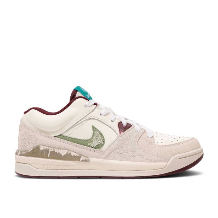 ナイキ エアジョーダン Air Jordan 【 Solefly X Formula 1 X Jordan Stadium 90 \u0027Miami Grand Prix Pack - Sail\u0027 Men Sail/Metallic Gold Grain/Phantom/Cedar/Oil Green/Dark Team Red 】 闘技場 地びた プリックス メンズ 行き先