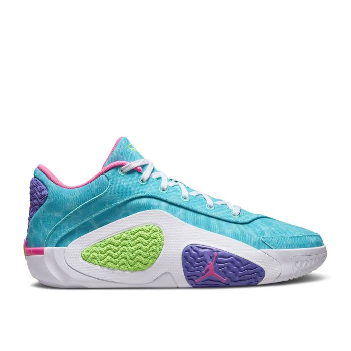 ナイキ エアジョーダン Air Jordan 【 Jordan Tatum 2 \u0027Wave Runner\u0027 Men Hyper Jade/White/Hyper Pink/Green Strike 】 メンズ 翡翆・ジェード 白いこと 白いこと pink サクラ色 green 緑・緑であること ストライク