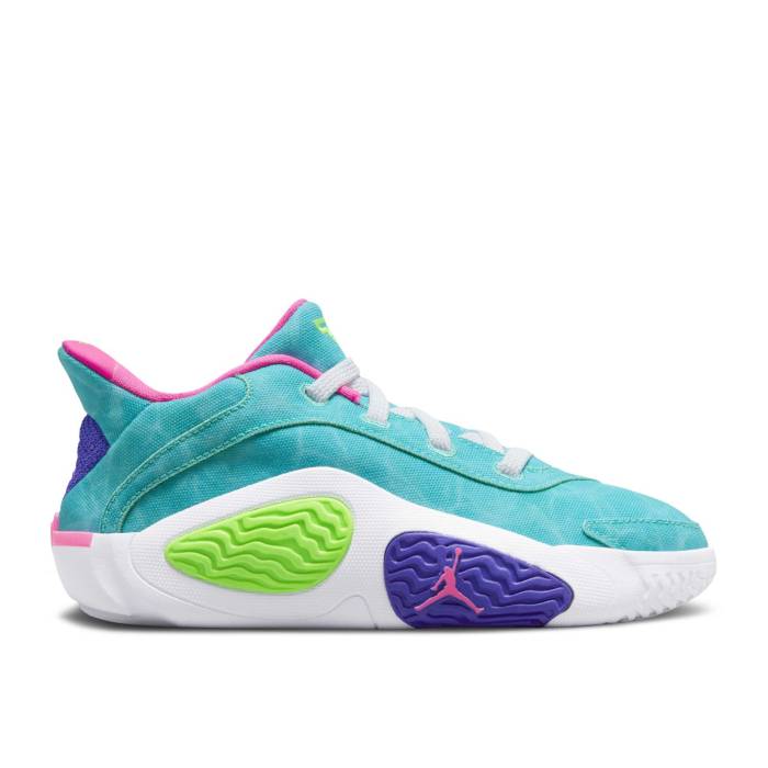 ナイキ エアジョーダン Air Jordan 【 Jordan Tatum 2 Ps Wave Runner Youth Hyper Jade/White/Hyper Pink/Green Strike 】 ジュニア キッズ 翡翠・ジェード 白色 ホワイト pink ピンク green 緑・グリーン ストライク