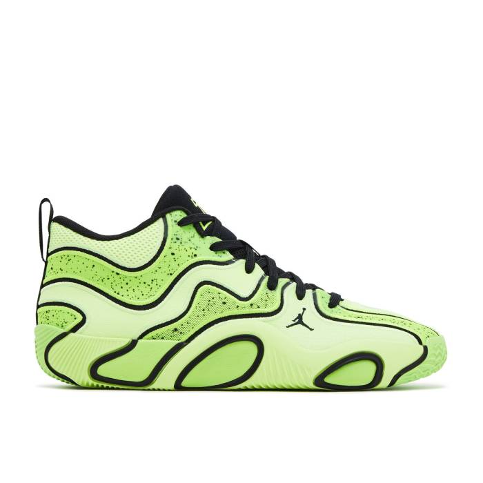 ナイキ エアジョーダン Air Jordan 【 Jordan Tatum 3 \u00276Th Man\u0027 Men Ghost Green/Electric Green/Black 】 メンズ green 緑・緑であること 黒いこと 黒いこと