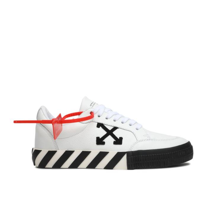 オフホワイト Off-White 【 Vulcanized Low 'White Black' Men White/Black 】 メンズ 白色 ホワイト 黒色 ブラック|スニケス