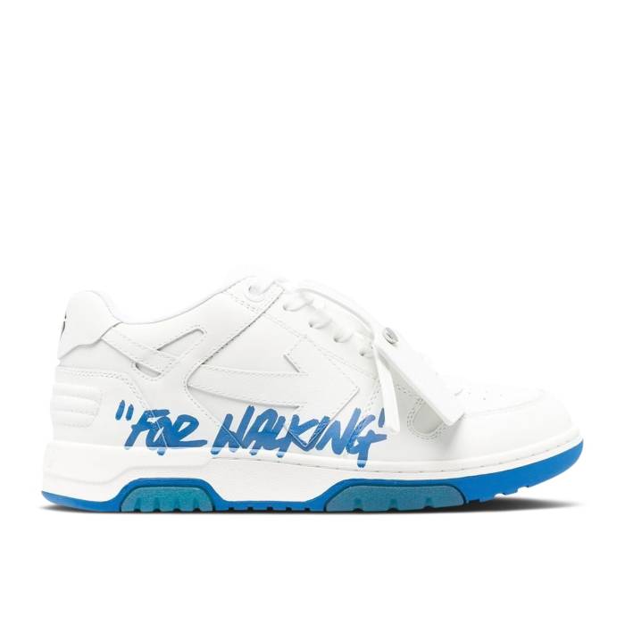 オフホワイト Off-White 【 Out Of Office 'For Walking - White Blue' Men White/Blue 】 白色 ホワイト メンズ 白色 ホワイト 青色 ブルー