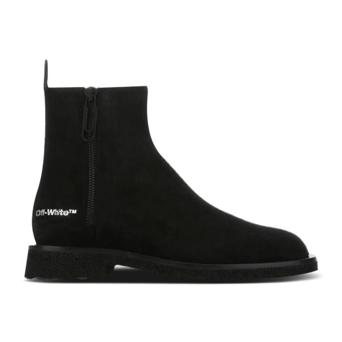 オフホワイト Off-White 【 Sponge Ankle Boot Black Men Black 】 ブーツ メンズ 黒色 ブラック