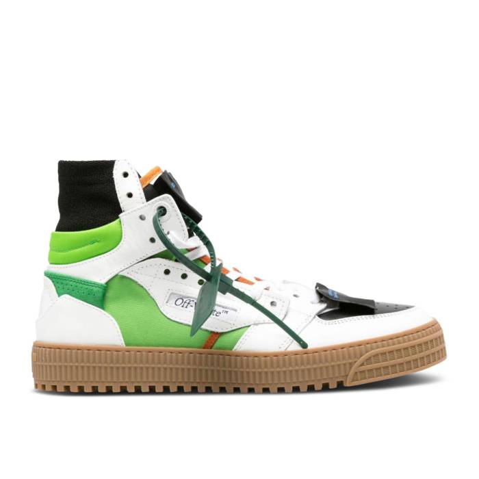 オフホワイト Off-White 【 Off-Court 3.0 High White Black Green Men White/Black/Green 】 ハイ 黒色 ブラック メンズ 白色 ホワイト 黒色 ブラック green 緑・グリーン