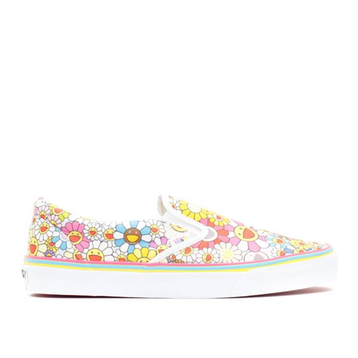 ヴァンズ Vans 【 Takashi Murakami Classic Slip-On Lx \u0027Multi Flower\u0027 Men Multi/Multi 】 古典派音楽 slip-on スリッポン メンズ メンズ靴-スニーカー