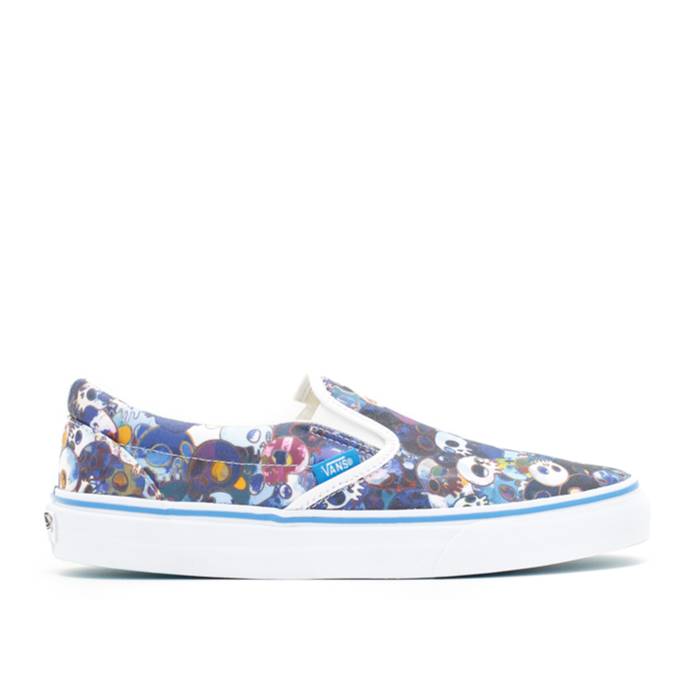 ヴァンズ Vans 【 Takashi Murakami X Classic Slip On Lx 'Blue Skulls' Men Skull Blue 】 クラシック メンズ 青色 ブルー