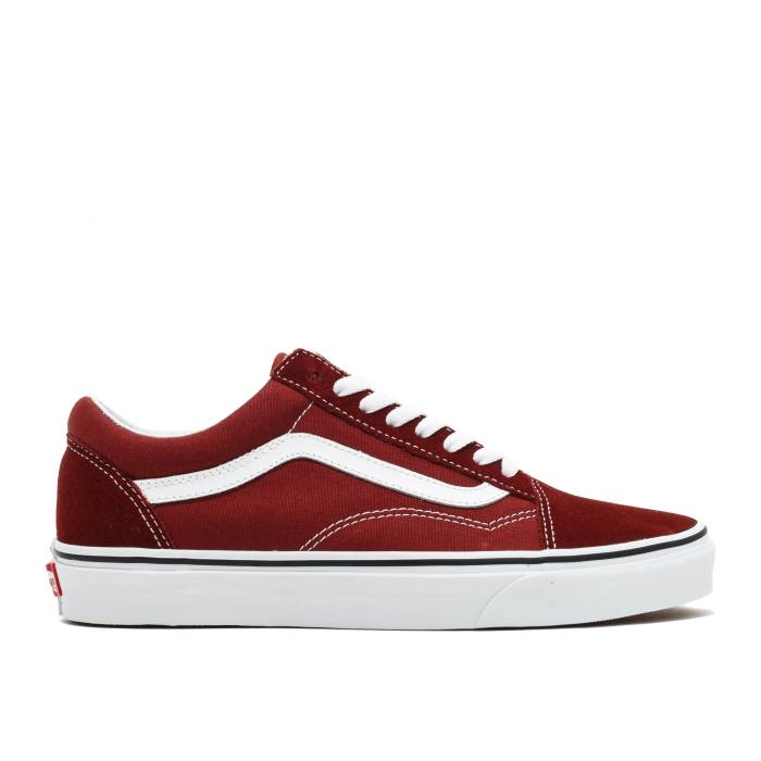 ヴァンズ Vans 【 Old Skool 'Madder' Men Brown/True White 】 メンズ 茶色 ブラウン 白色 ホワイト