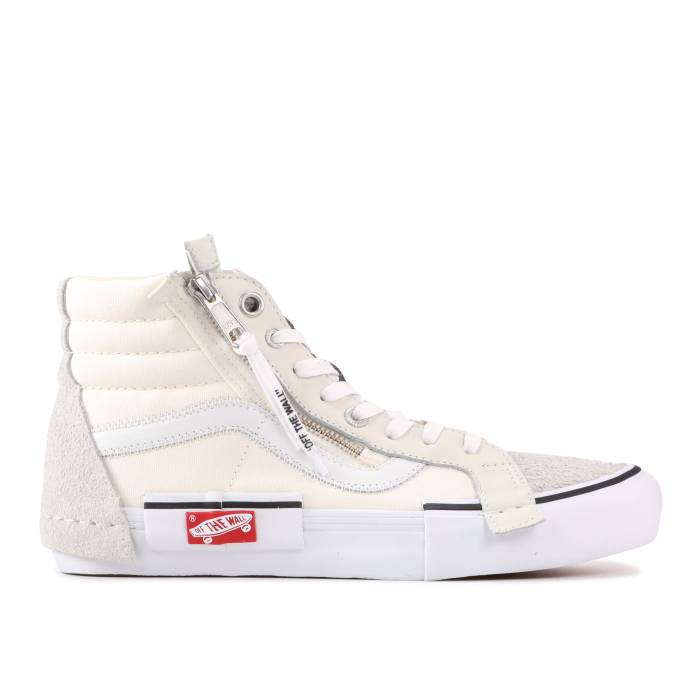 ヴァンズ Vans 【 Sk8-Hi Cap Lx \u0027Marshmallow\u0027 Men Marshmallow 】 滑る御機嫌 旗がしら かぶり笠 メンズ