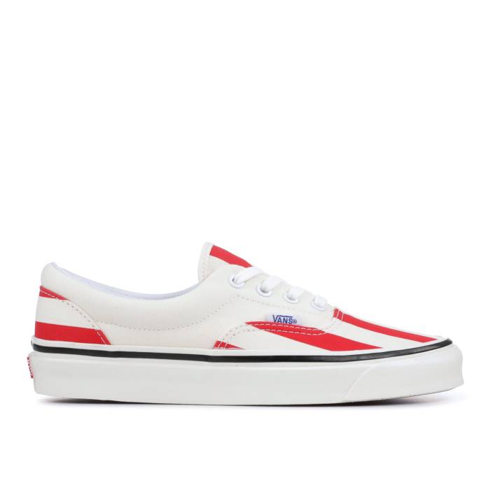 ヴァンズ Vans 【 Era 95 Dx 'White Red' Men White/Red 】 メンズ 白色 ホワイト Red 赤・レッド|スニケス