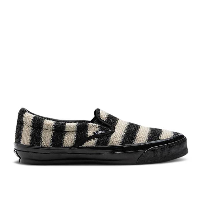 ヴァンズ Vans 【 Concepts X Og Classic Slip-On Lx 'Mohair - Black' Men Black/Marshmallow 】 クラシック slip-on スリッポン メンズ 黒色 ブラック|スニケス